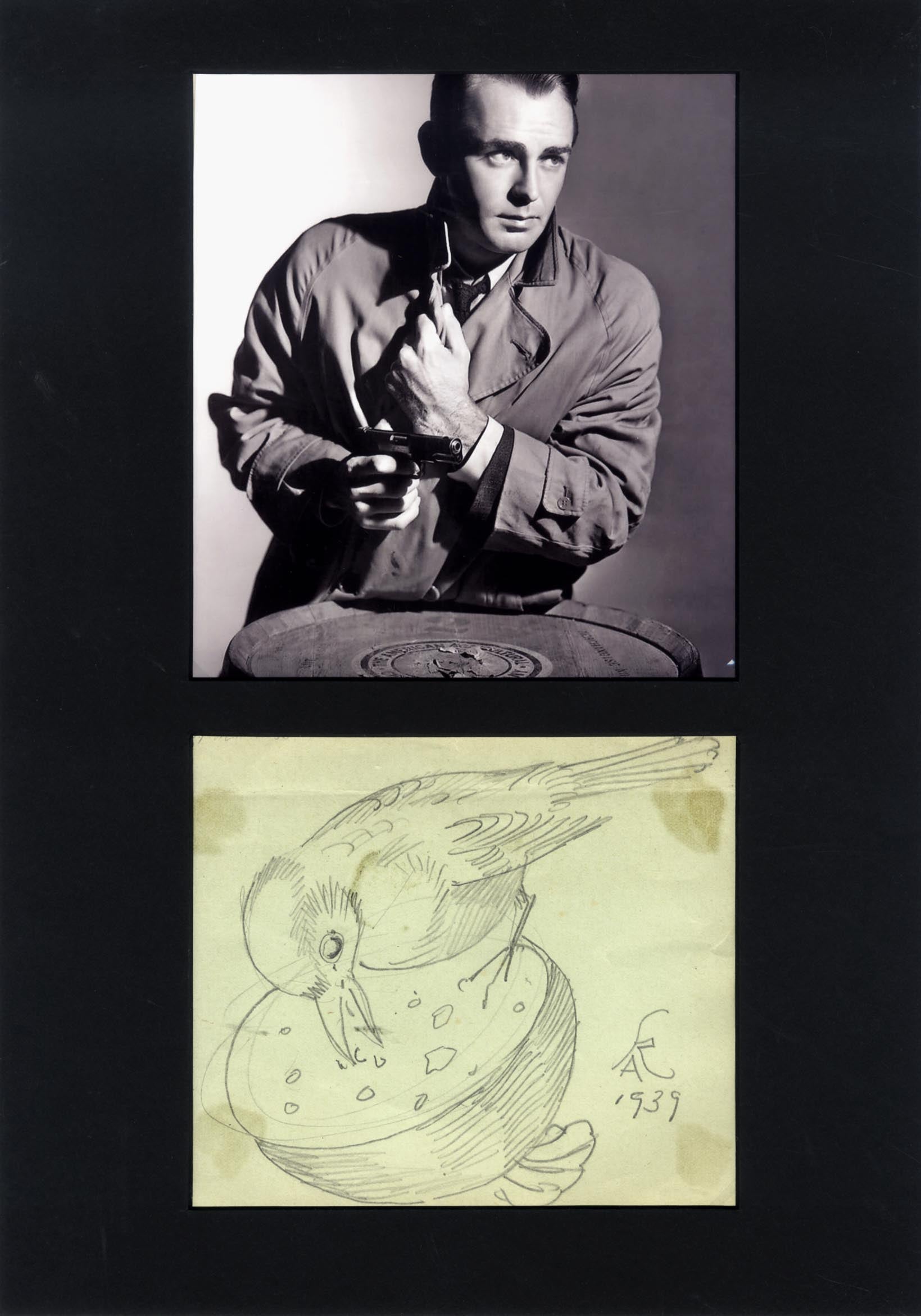 Alan Ladd Autogramm