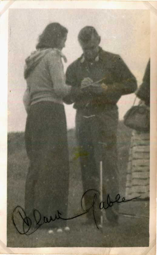 Clark Gable Autograph Autogramm | ID 15998686921085
