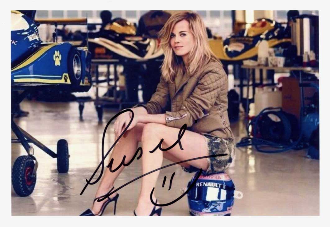 Susie Wolff Autograph Autogramm | ID 15999314821501