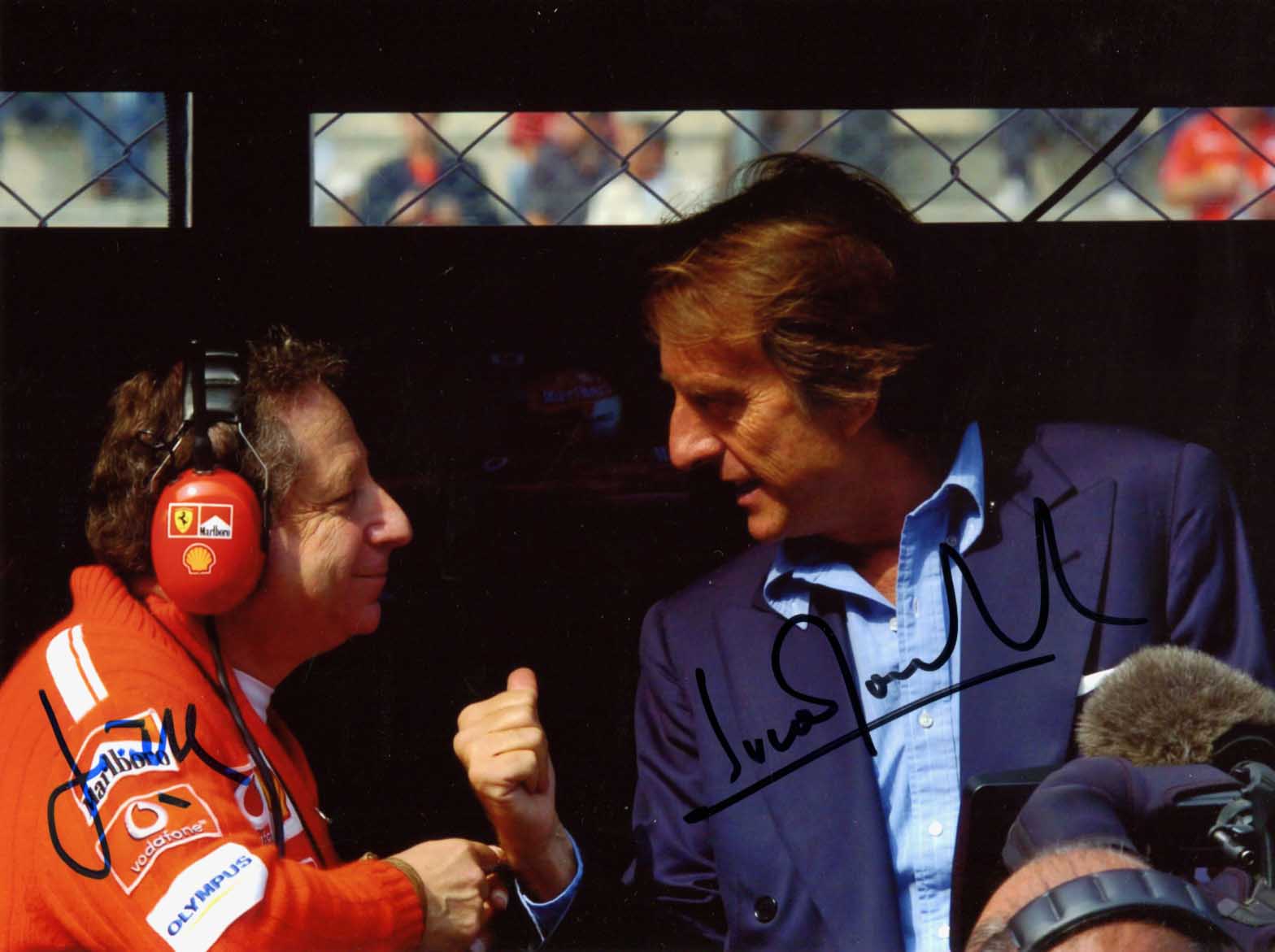 Jean &amp; Luca Cordero Todt &amp; di Montezemolo Autograph Autogramm | ID 15999347294589