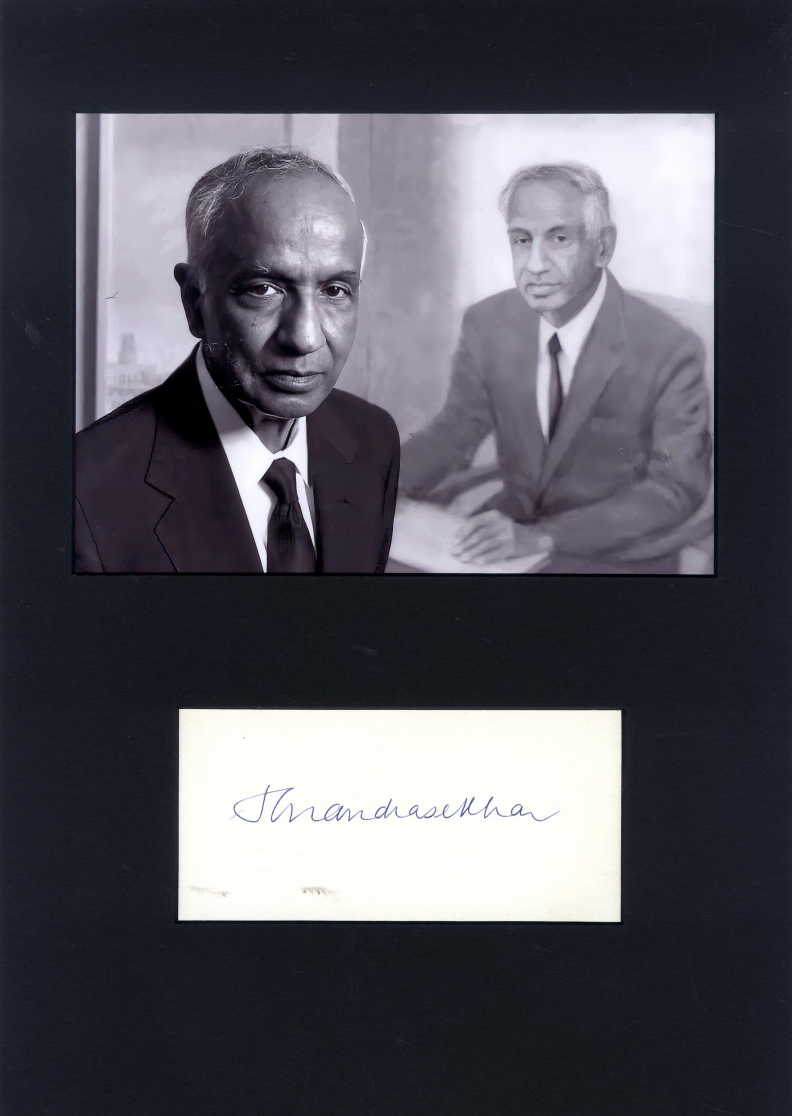 Subrahmanyan Chandrasekhar Autograph Autogramm | ID 16002562130301