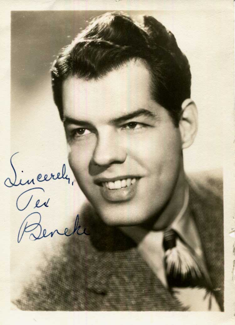 Tex Beneke Autograph Autogramm | ID 16003285549437