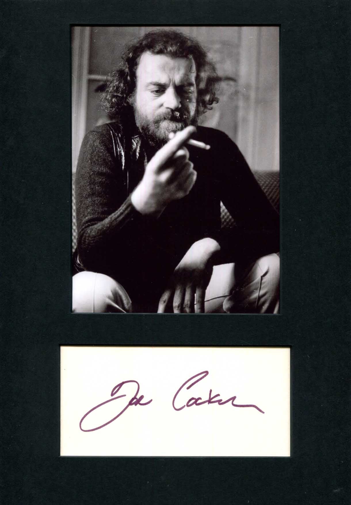 Joe Cocker Autograph Autogramm | ID 16003644260733
