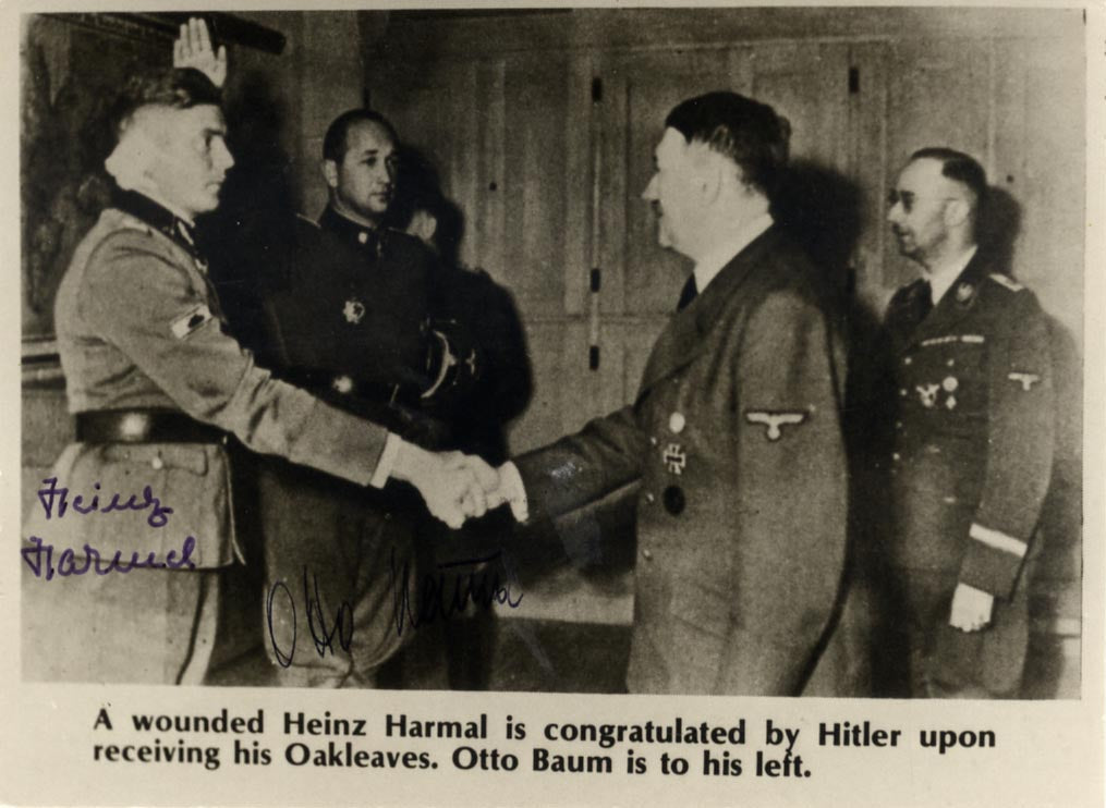 Heinz Harmel Autograph Autogramm | ID 16004278255997