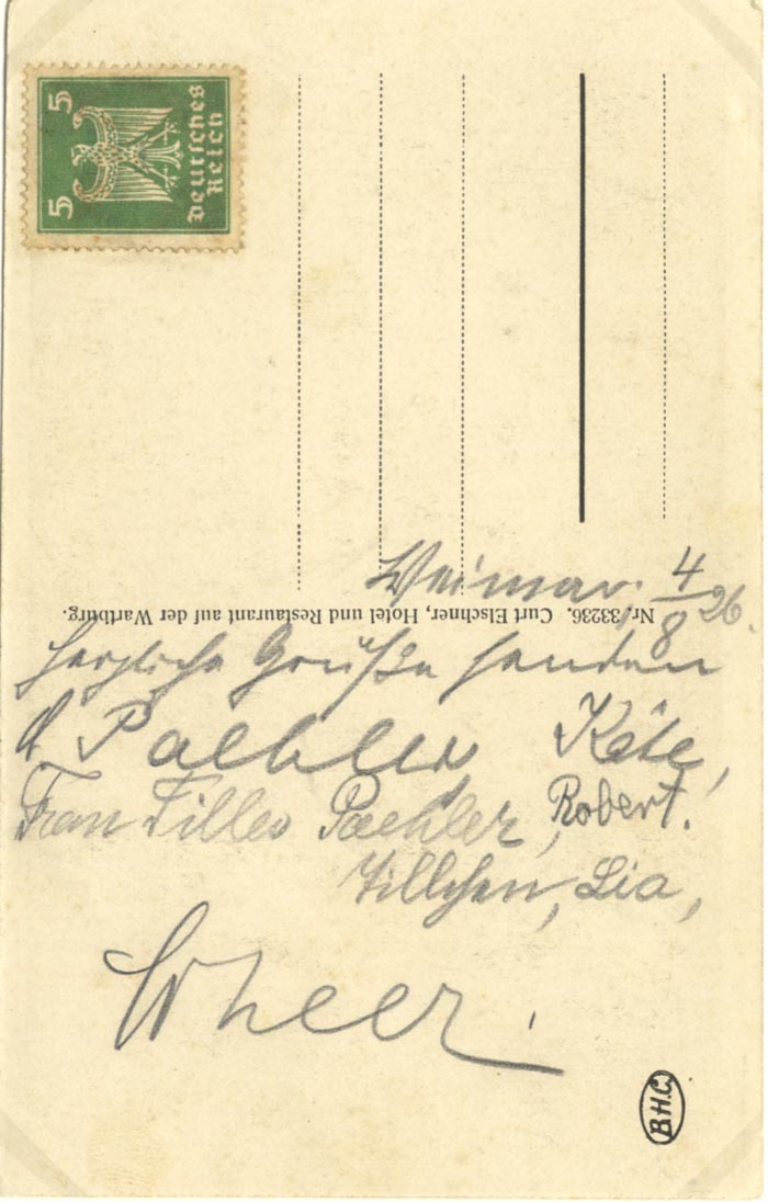 Reinhard Scheer Autograph