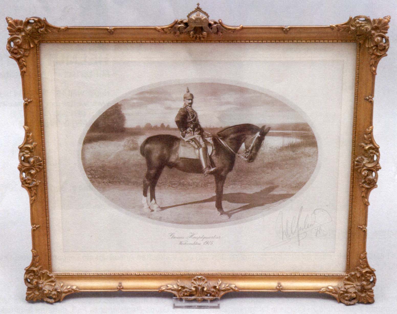 WILHELM II, German Emperor Autograph
