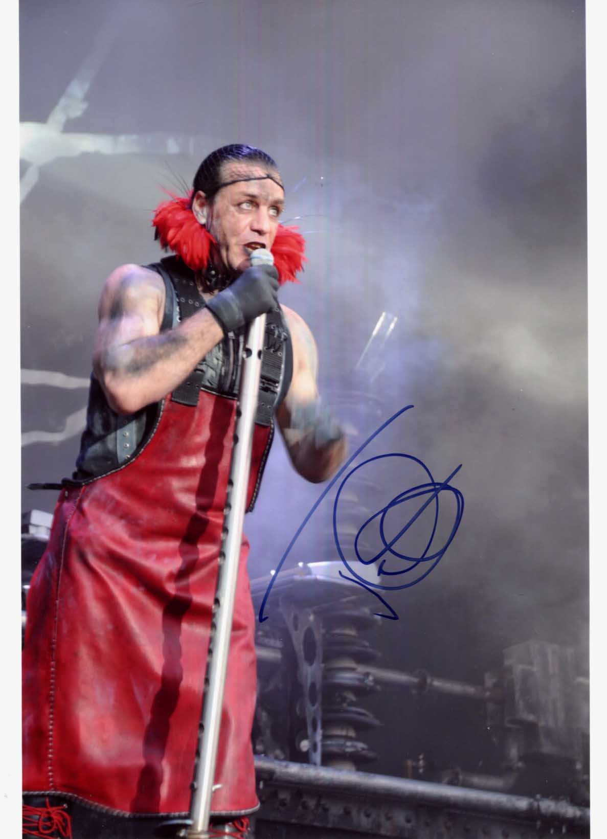 Till Lindemann Autograph Autogramm | ID 16009787244925