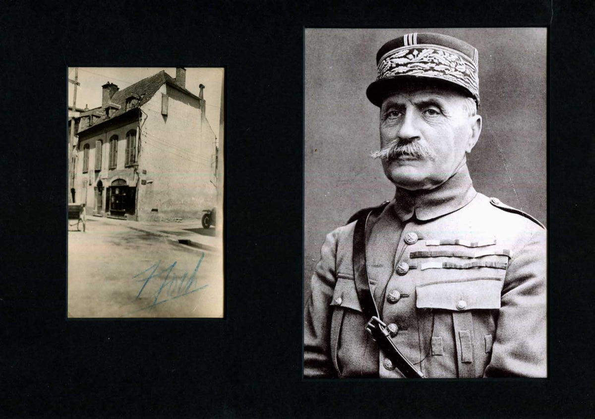Ferdinand Foch Autograph Autogramm | ID 16011667931517