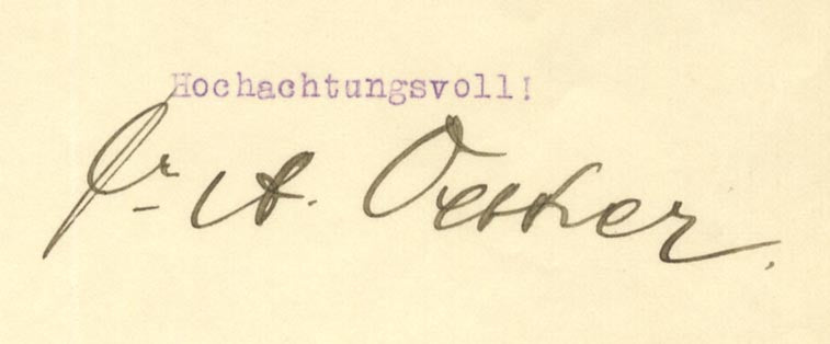 August Oetker Autograph Autogramm | ID 16015775007101