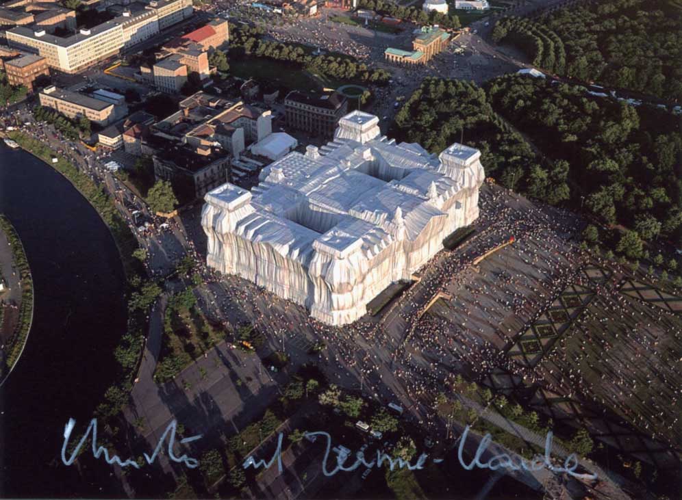 Christo &amp; Jeanne-Claude Autograph Autogramm | ID 16016380035453