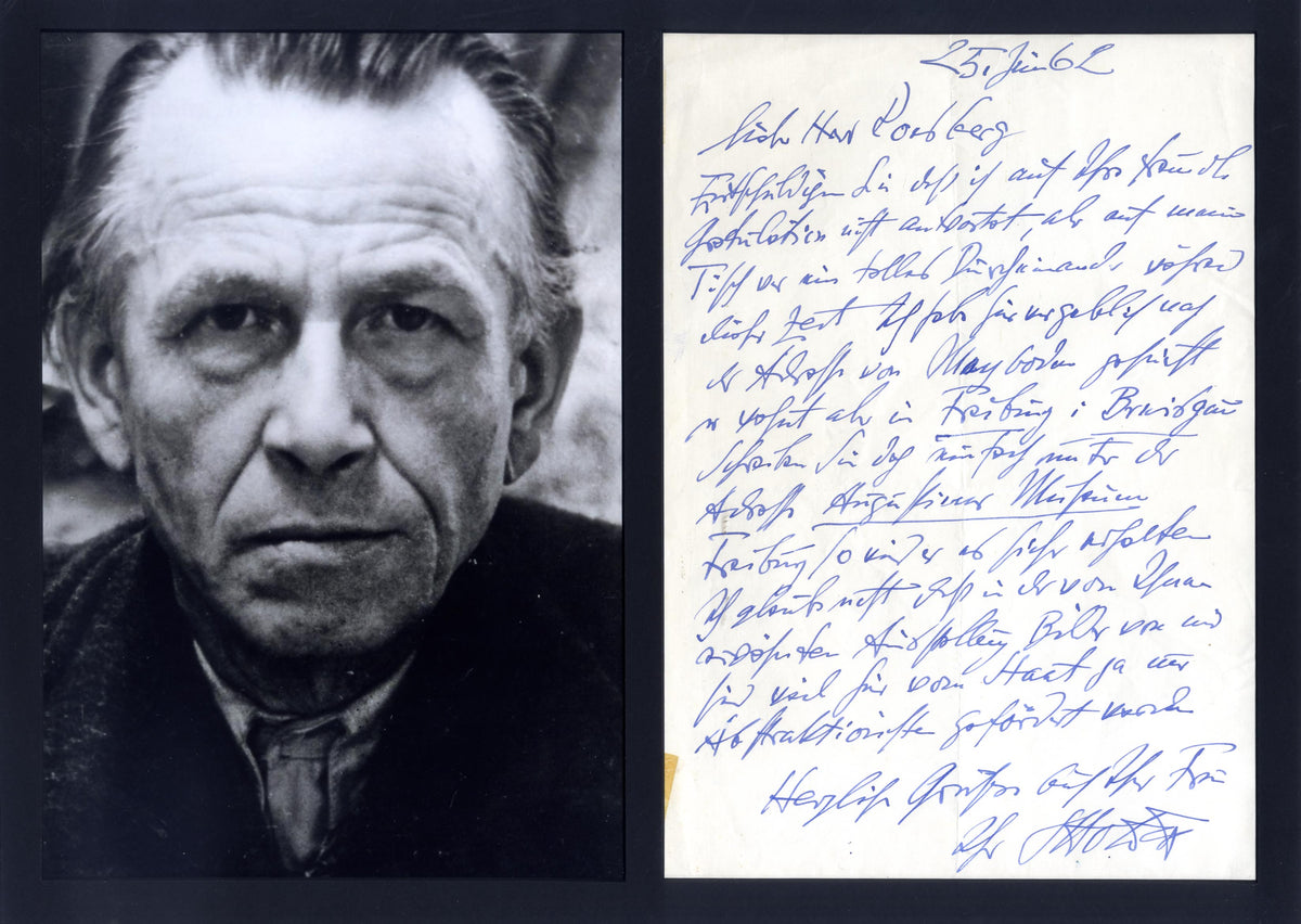 Otto Dix Autograph