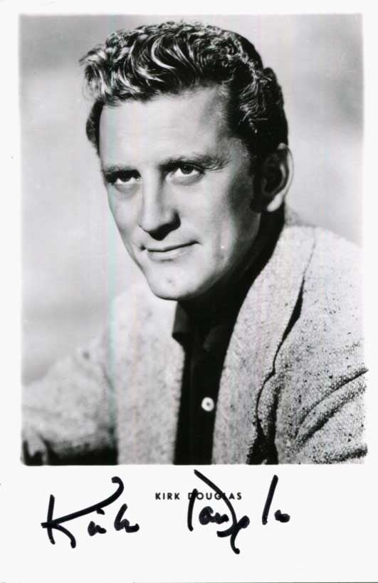 Kirk Douglas Autograph Autogramm | ID 16016868737405