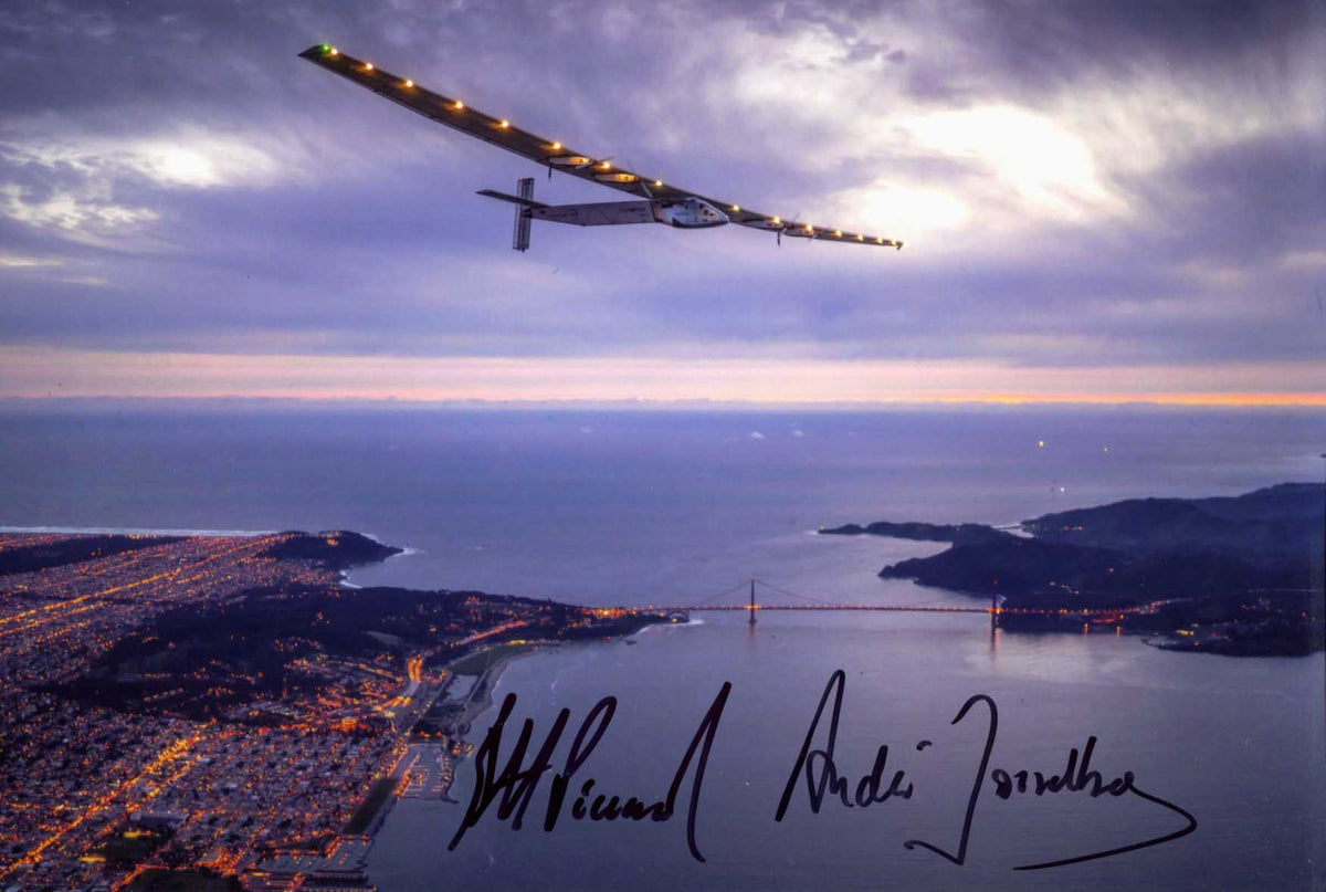 Bertrand &amp; André Piccard &amp; Borschberg Autograph Autogramm | ID 16024560173437