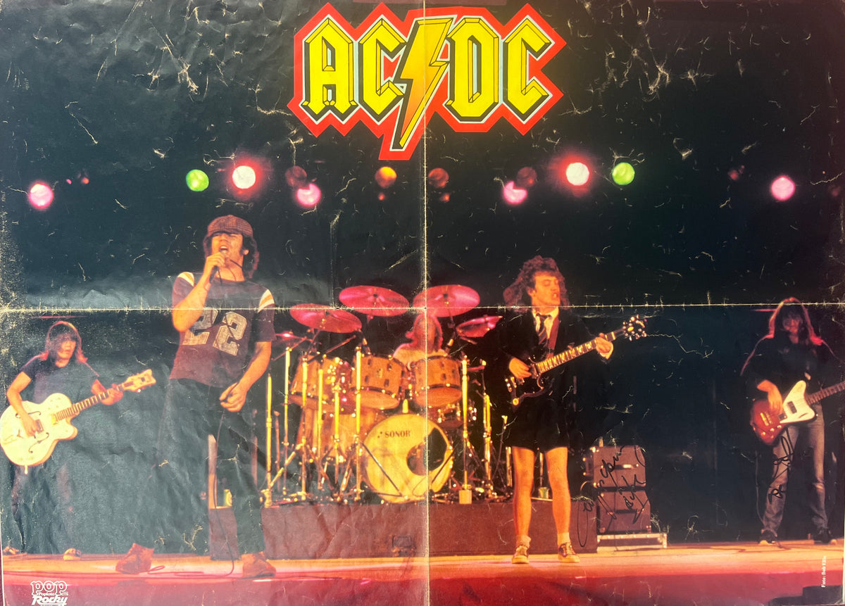 AC/DC (band) Autographs