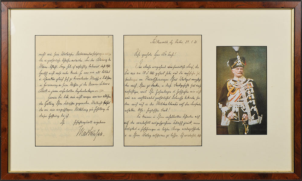 August von Mackensen Autograph