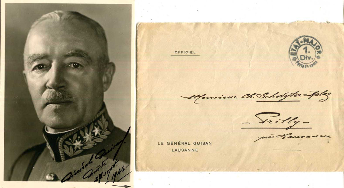 Henri Guisan Autograph Autogramm | ID 16031314248061