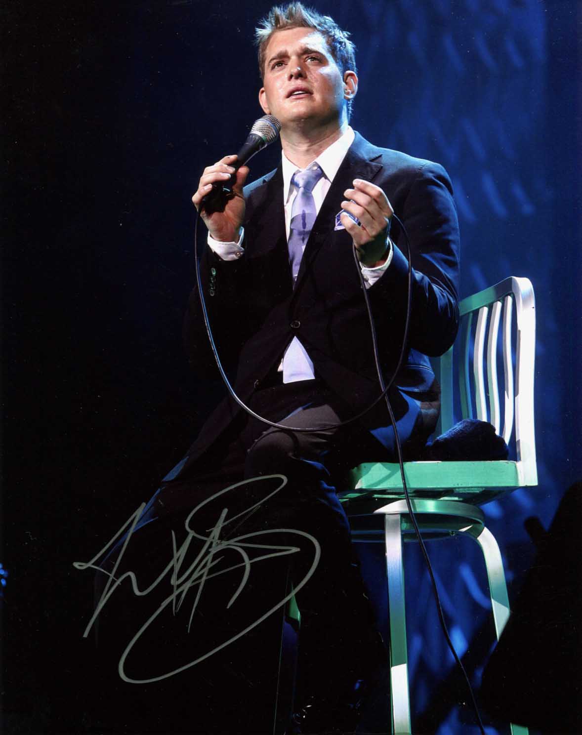 Michael Bublé Autograph Autogramm | ID 16046158709117