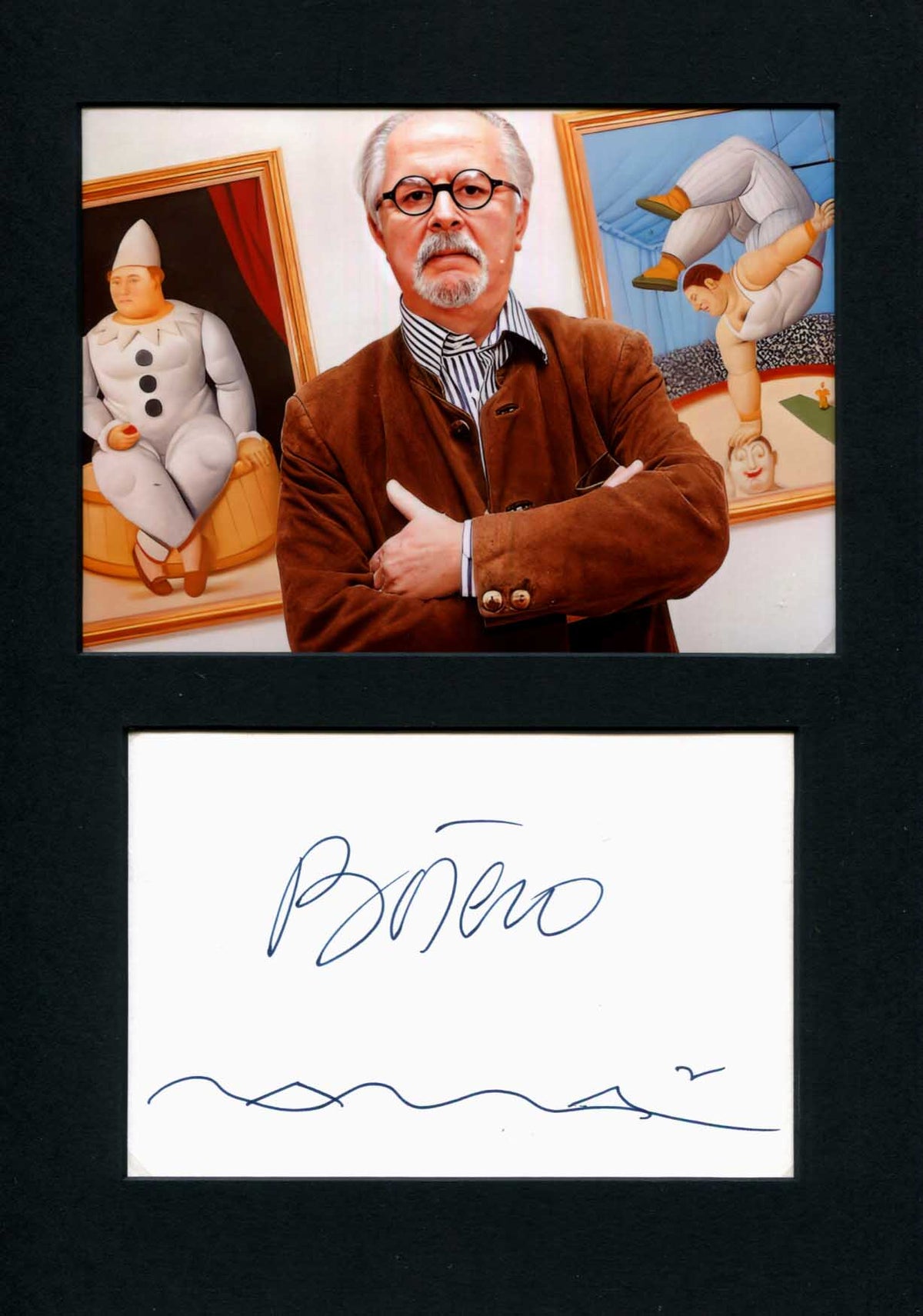 Fernando Botero Autograph Autogramm | ID 16063689064829