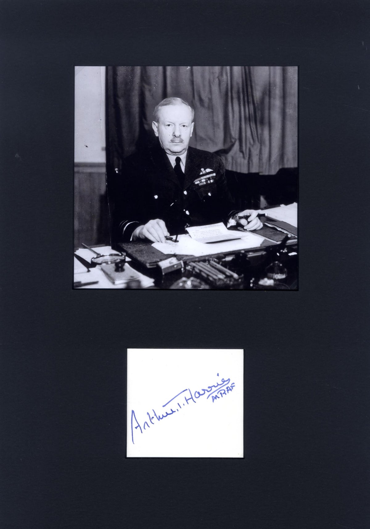Arthur Harris Autogramm