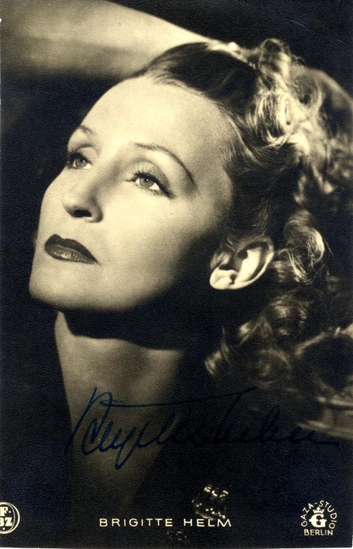 Brigitte Helm Autograph Autogramm | ID 16070094881149