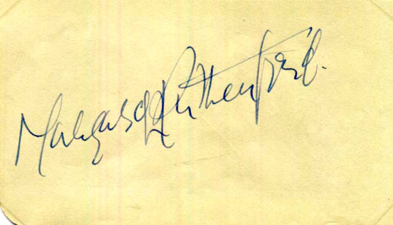 Margaret Rutherford Autograph Autogramm | ID 16070411518333