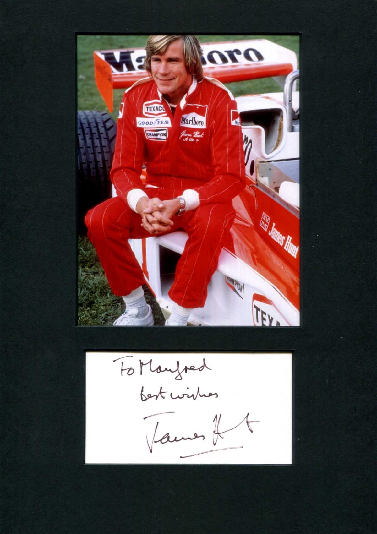 James Hunt Autograph Autogramm | ID 16070983385469