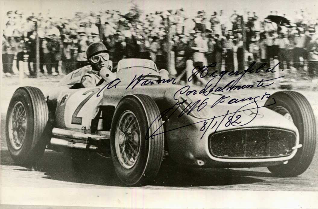 Juan Manuel Fangio Autograph Autogramm | ID 16071003177341