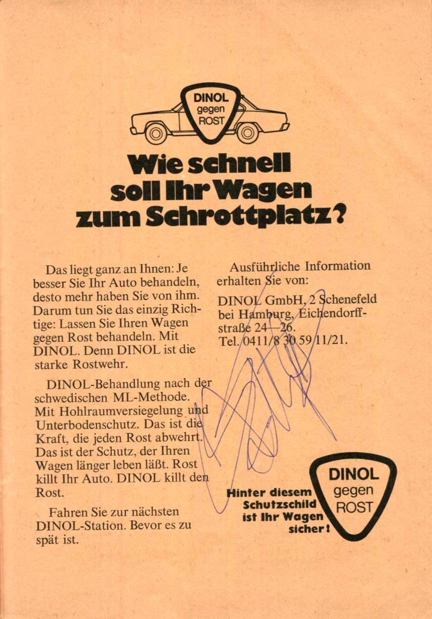 Nürburgring FORMULA ONE GP 1972 Autographs