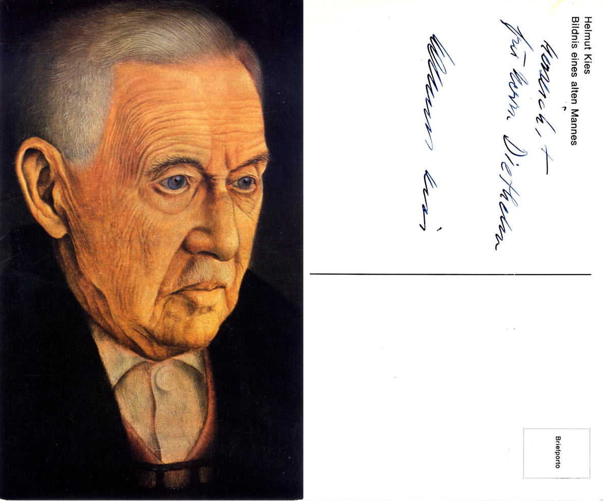 Helmut Kies Autogramm