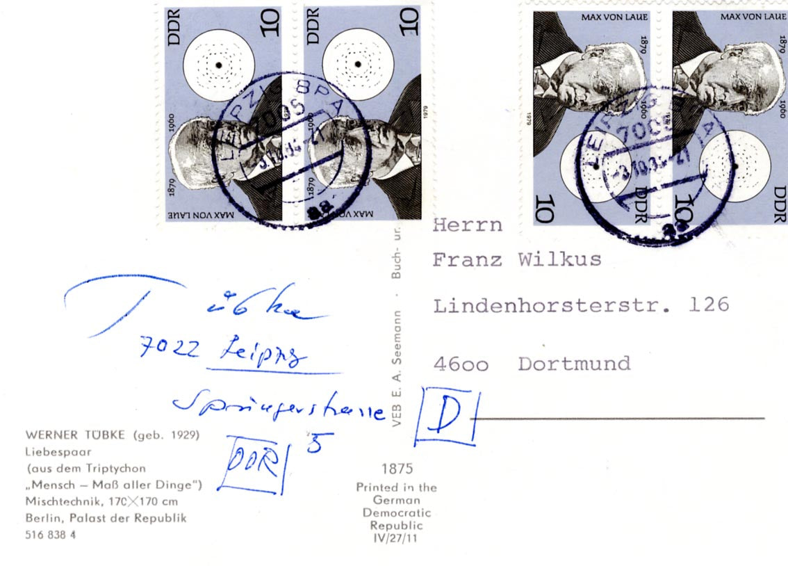 Werner Tübke Autograph Autogramm | ID 16071583269245
