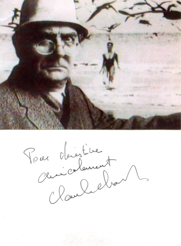 Claude Chabrol Autograph Autogramm | ID 16076291735933