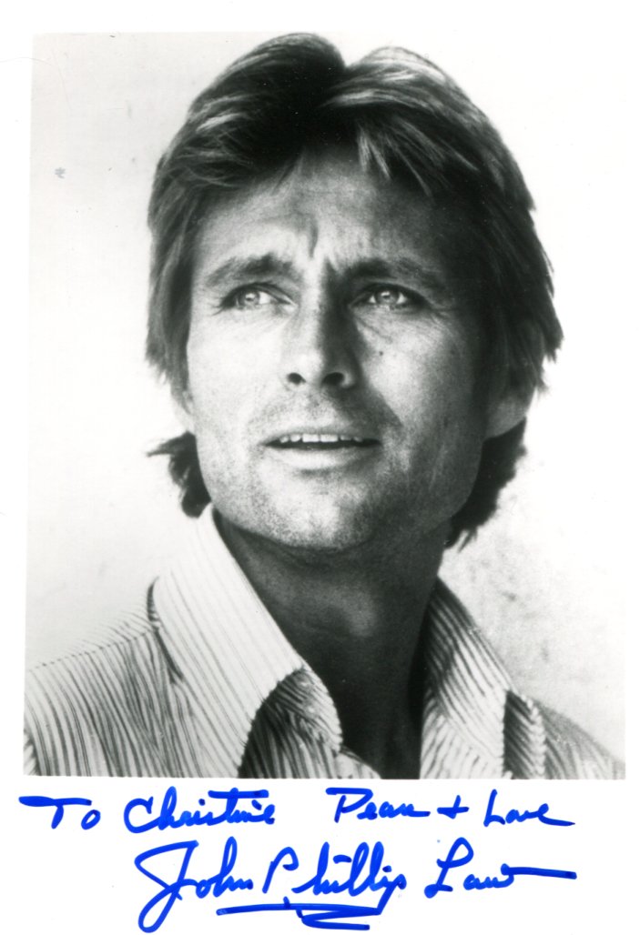 John Phillip Law Autograph