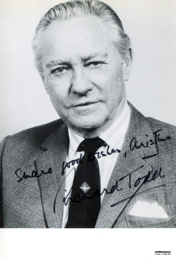 Richard Todd Autograph Autogramm | ID 16079430451581