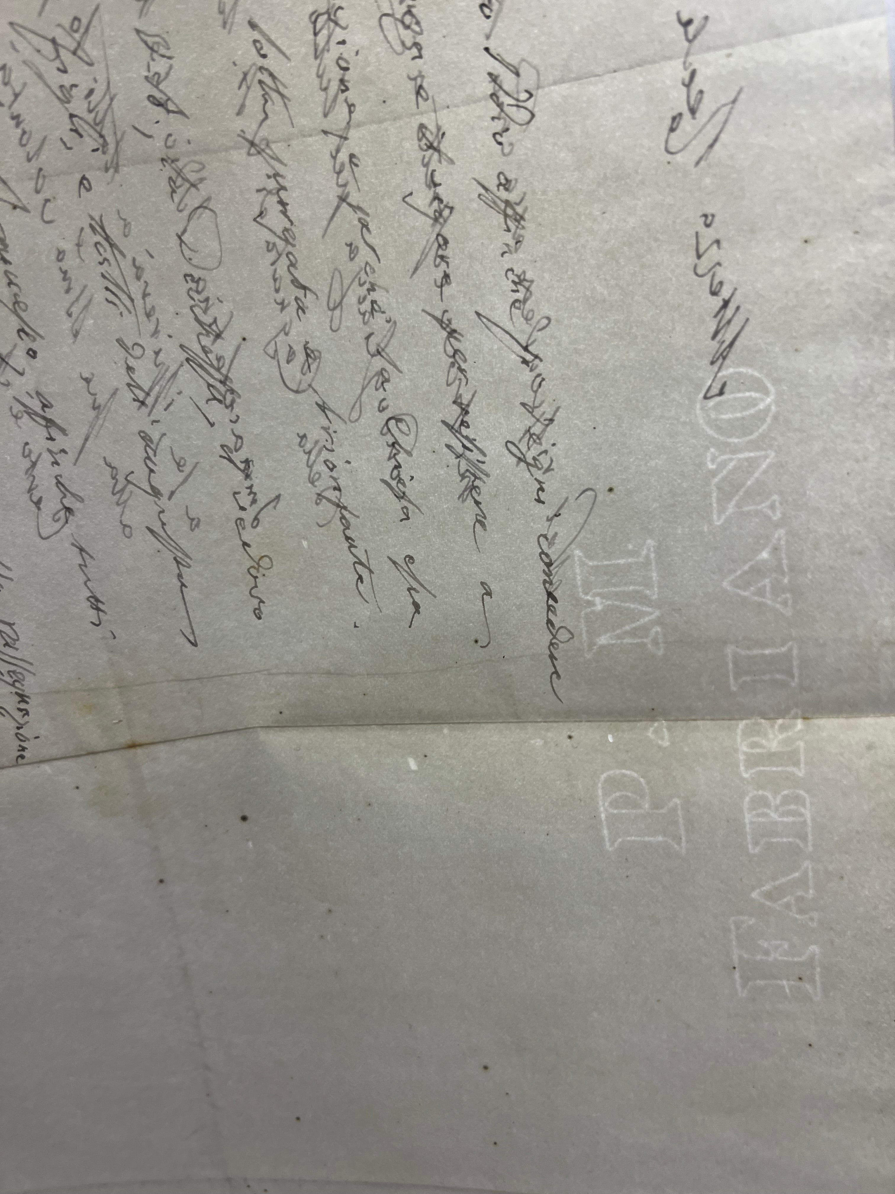 Pope Pius IX Autograph