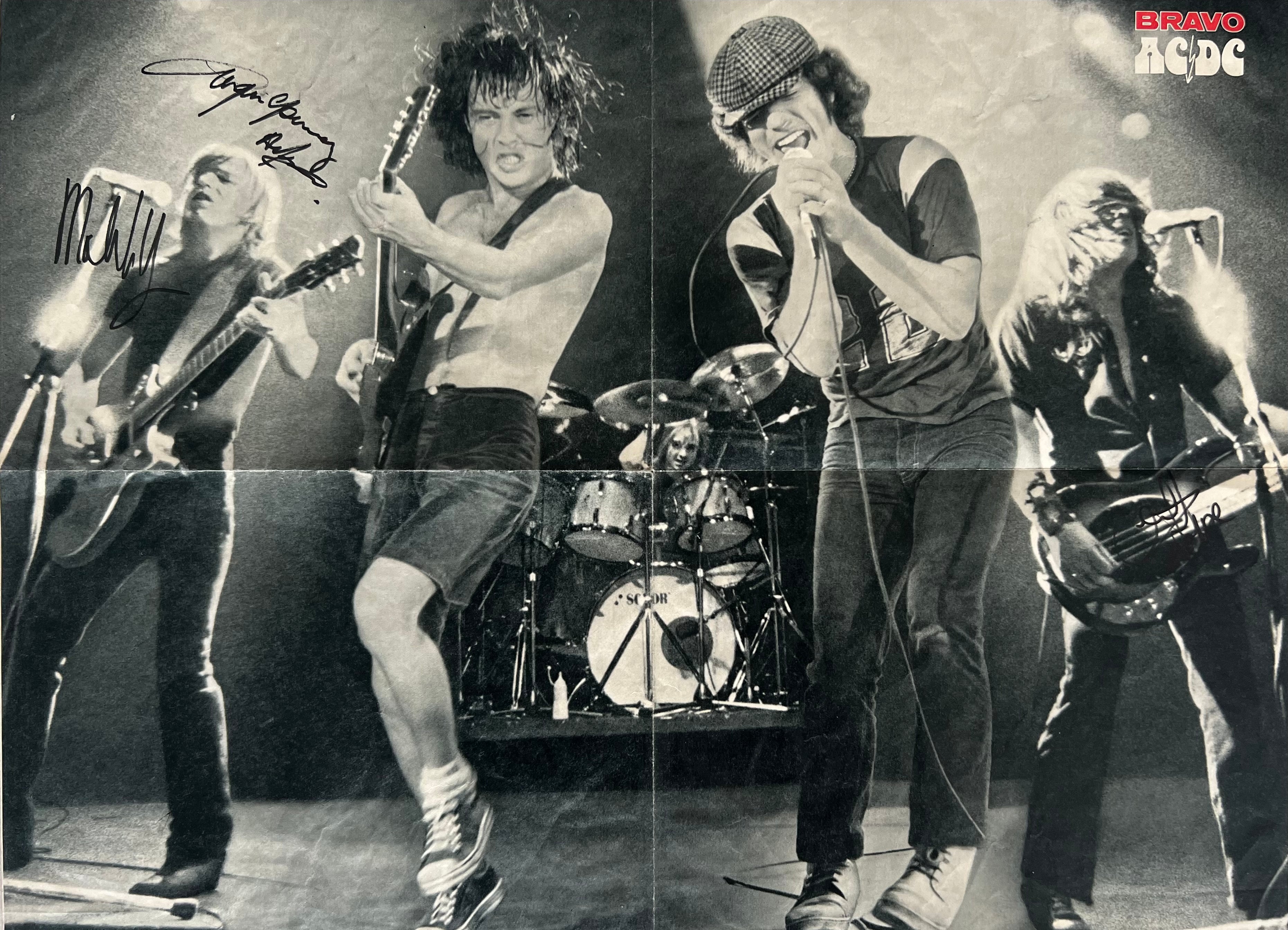 AC/DC (band) Autographs