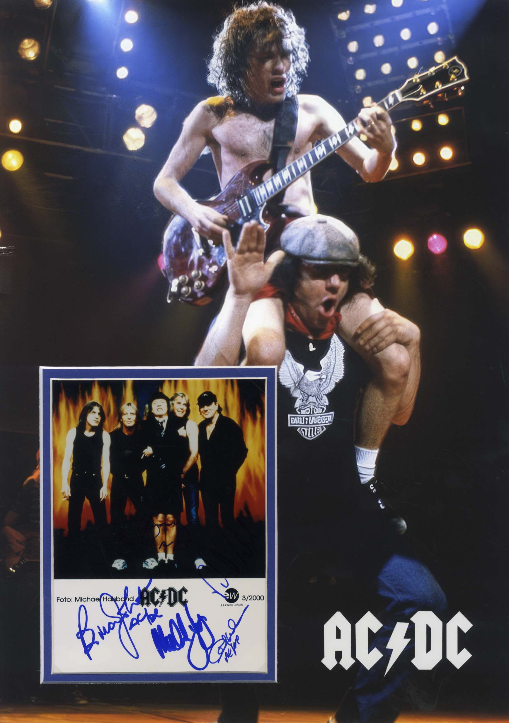  AC/DC Autograph Autogramm | ID 14601329344893