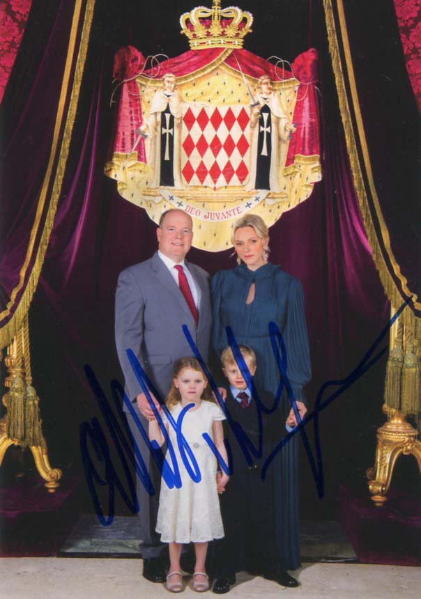  Albert II, Prince of Monaco Autograph Autogramm | ID 7943511146645