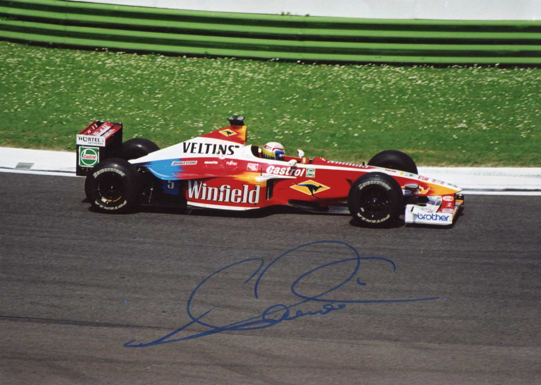 Alex Zanardi Autograph Autogramm | ID 14882278703485