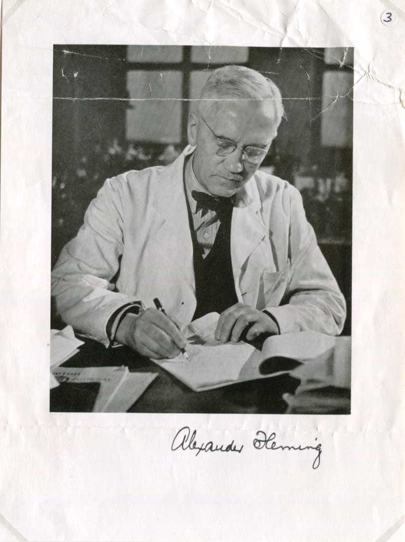 Alexander Fleming Autograph Autogramm | ID 8558473248917