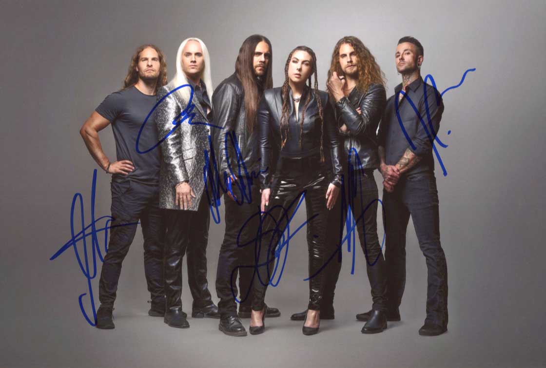  Amaranthe Autograph Autogramm | ID 8479481266325