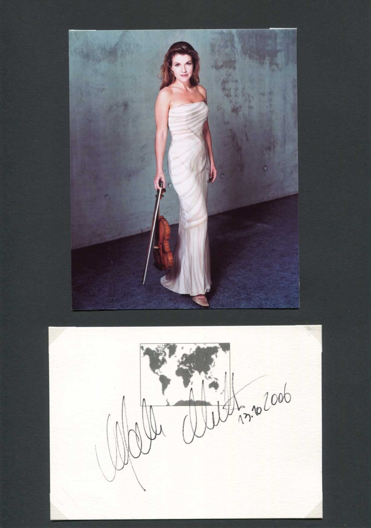 Anne-Sophie Mutter Autograph Autogramm | ID 8558488092821