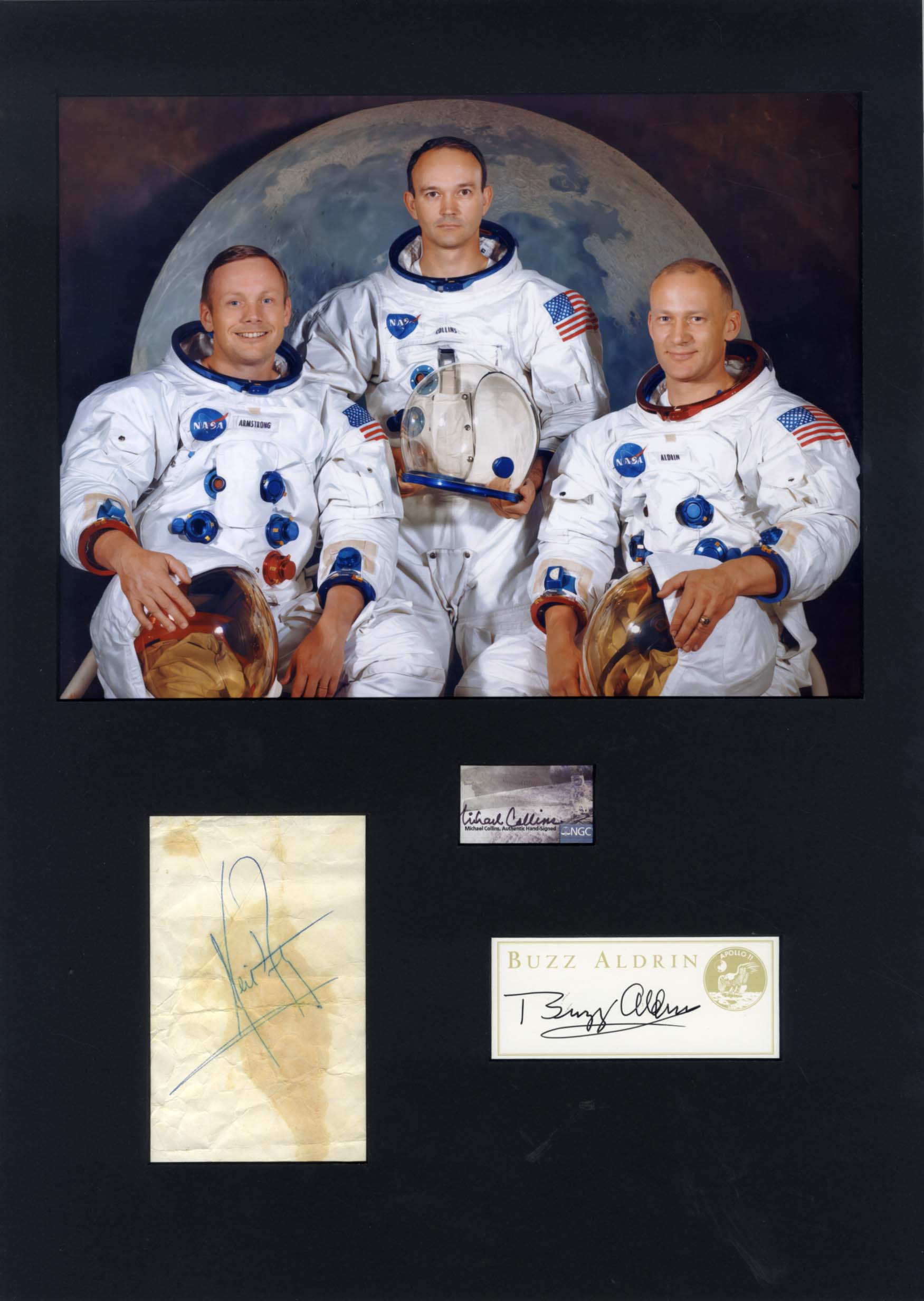  Apollo 11 Autograph Autogramm | ID 8066225832085