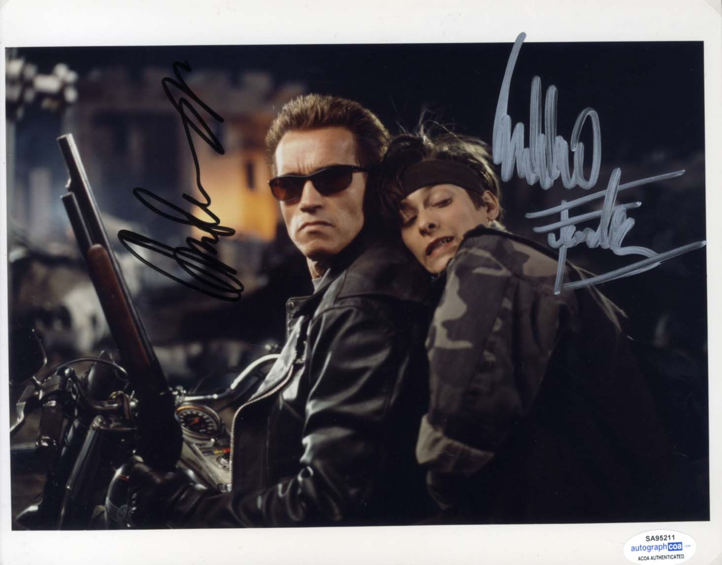 Arnold &amp; Edward Walter Schwarzenegger &amp; Furlong Autograph Autogramm | ID 7906537734293