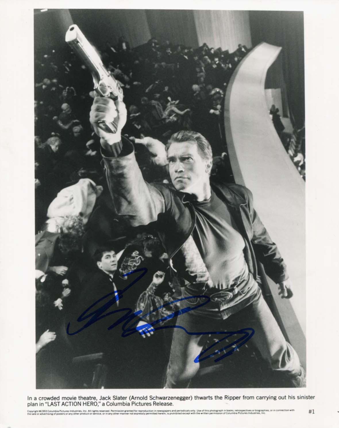 Arnold  Schwarzenegger Autograph Autogramm | ID 8296345469077