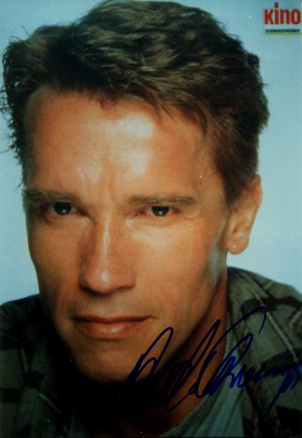 Arnold  Schwarzenegger Autograph Autogramm | ID 14831280259453