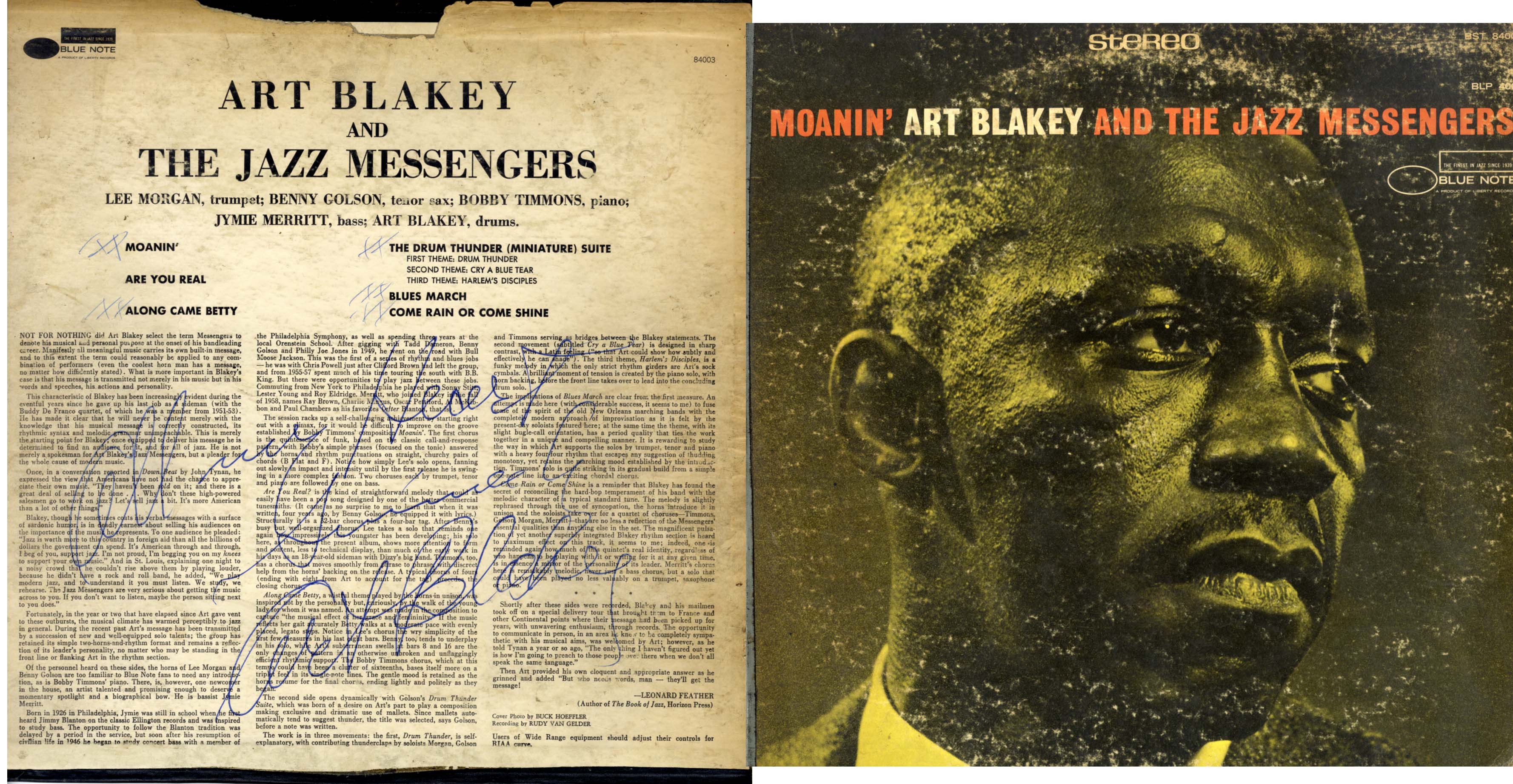Arthur Art Blakey Autograph Autogramm | ID 8155546648725