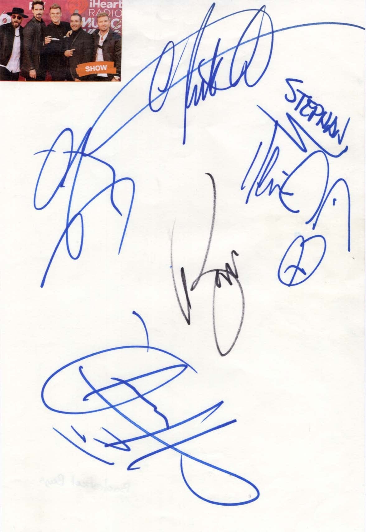  Backstreet Boys Autograph Autogramm | ID 8437688041621