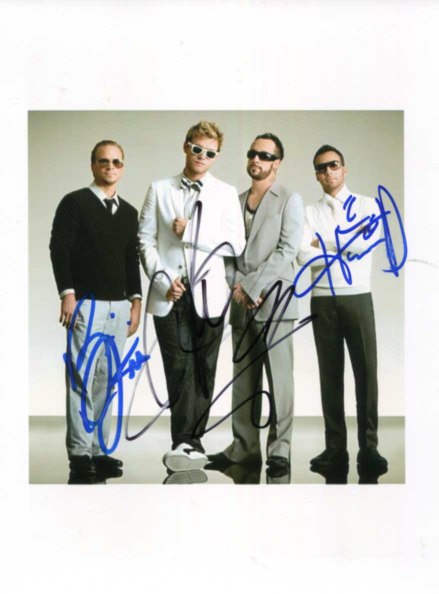  Backstreet Boys Autograph Autogramm | ID 14587824439677