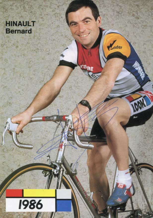 Bernard  Hinault Autograph Autogramm | ID 14774374826365