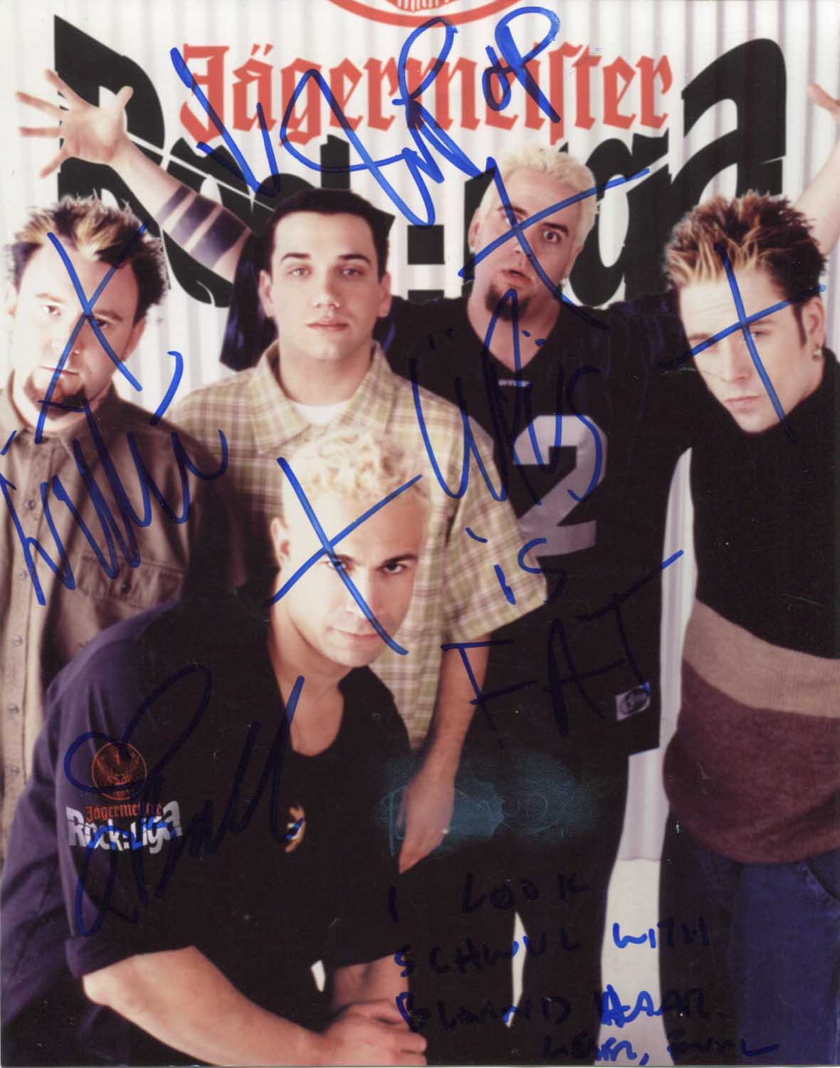  Bloodhound Gang Autograph Autogramm | ID 14587825258877